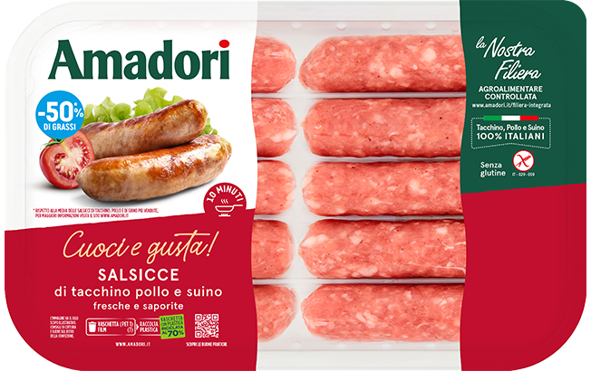11007 Salsiccia -50 grassi 400g 6cf