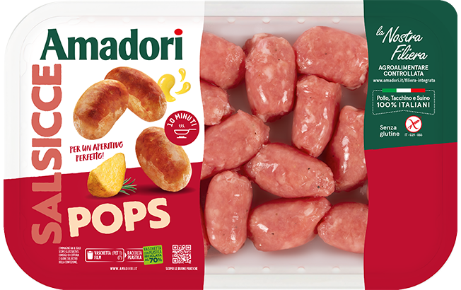 11009 Salsiccia POPS 360g 6cf