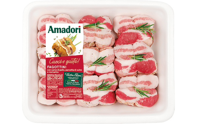 fagottini di pollo confezione