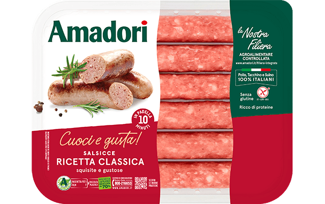 salsicce ricetta classica confezione