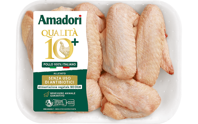 alette di pollo confezione