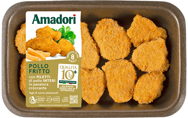 Bocconcini di pollo fritto confezione