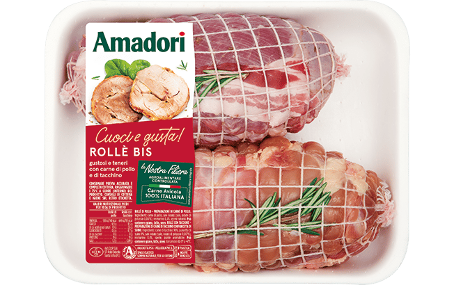 Rollè bis di pollo e tacchino confezione