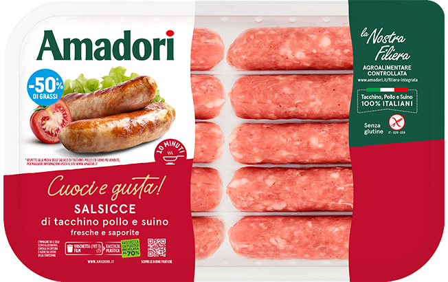 Salsiccia -50% grassi