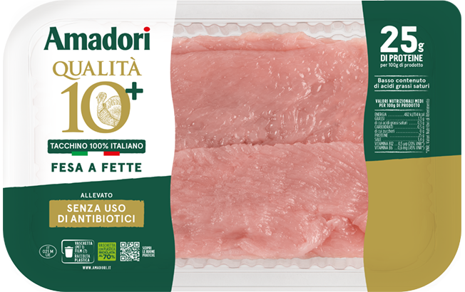 Fesa di tacchino a fette Qualità 10+