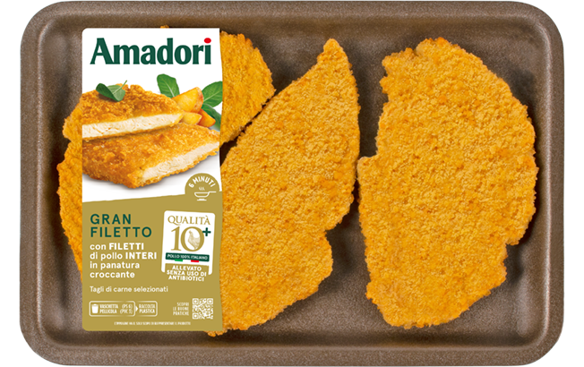Filetto di pollo impanato Qualità 10+