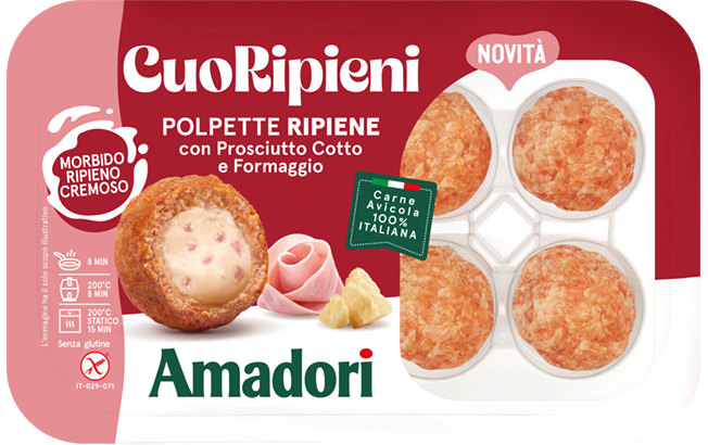 CuoRipieni prosciutto cotto e formaggio