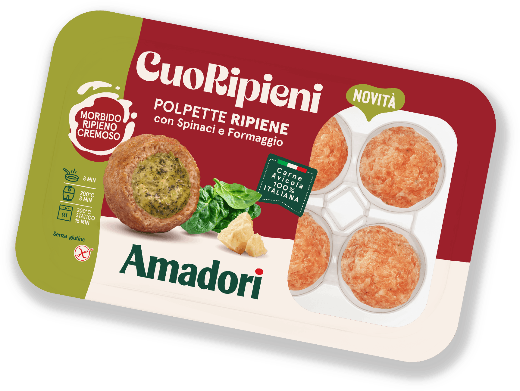 CuoRipieni spinaci e formaggio