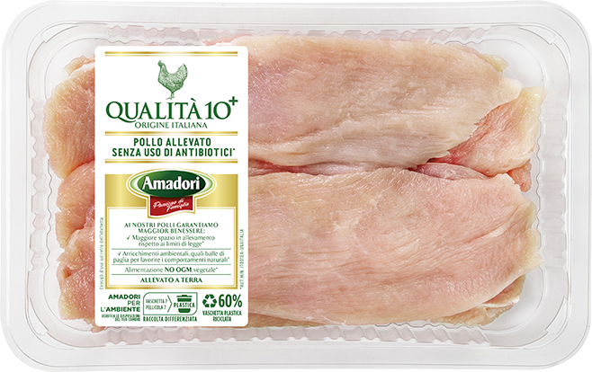 Petto di pollo fette