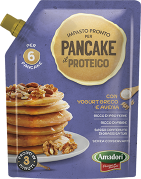 Pancake proteico