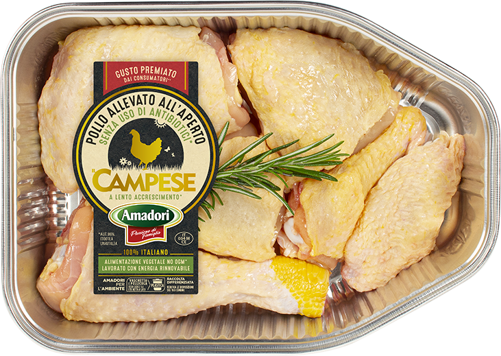 Pollo in parti Il Campese