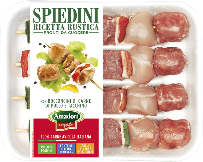 Spiedini ricetta rustica