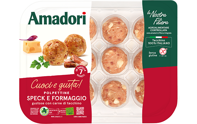 Polpettine speck e formaggio