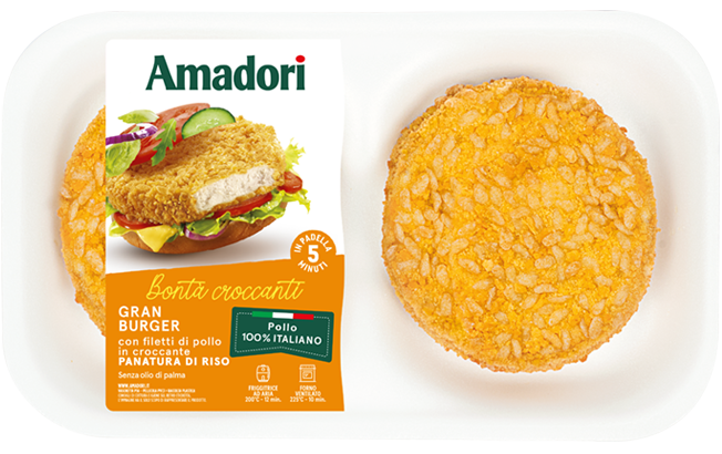 Gran Burger di pollo