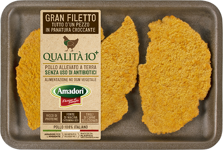 Filetto di pollo impanato Qualità 10+