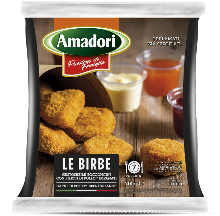 Impanati surgelati in busta