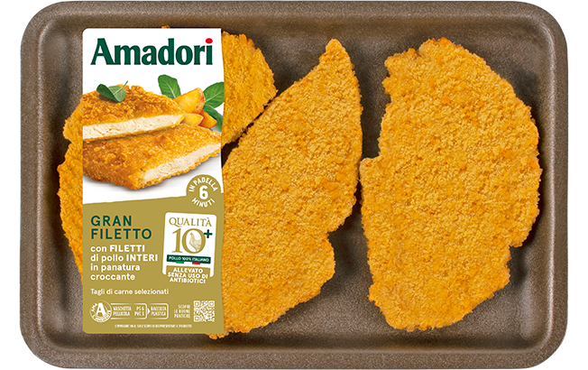 Filetto di pollo impanato Qualità 10+