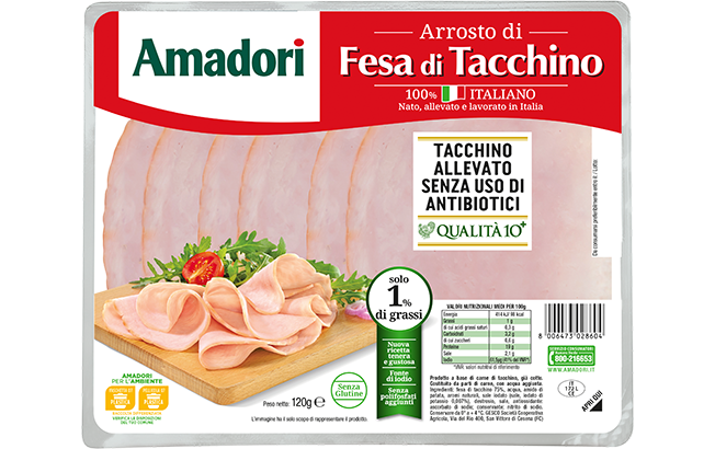 Arrosto a fette di fesa di tacchino Qualità 10+