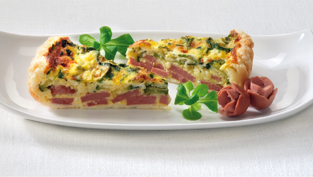 Quiche di wurstel