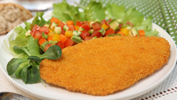 Ortaiole con verdure croccanti