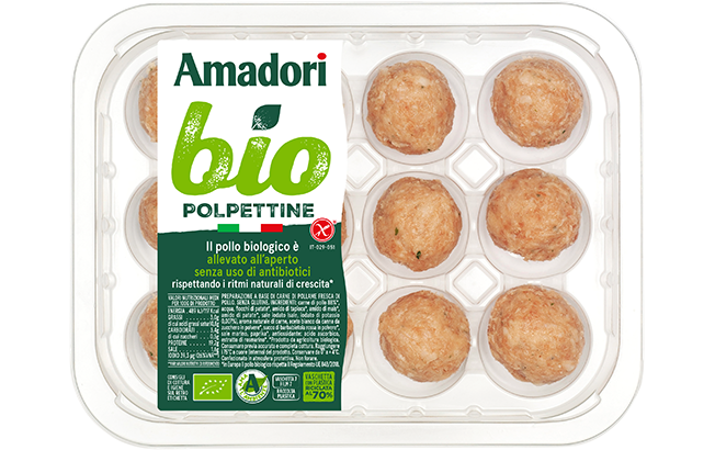 Polpettine di pollo Bio