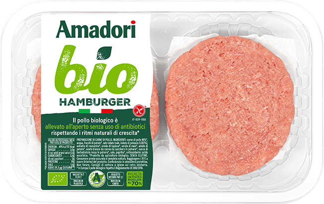 Hamburger di pollo Bio